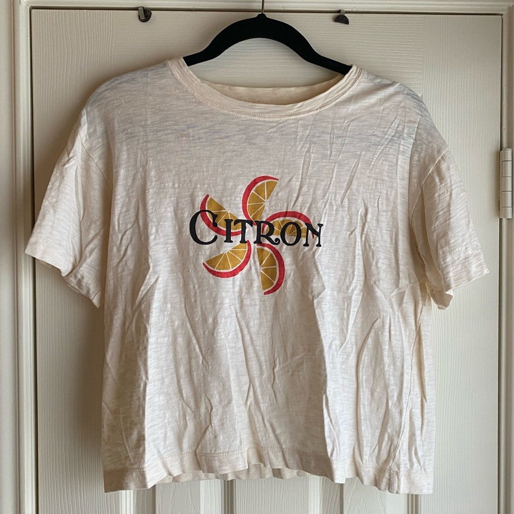 Madewell Graphic Cropped Tee